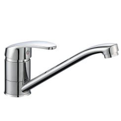 Brass Chrome Taps For Kitchen Sink Kitchen Tap Kitchen Faucet All-Copper Hot And Cold Sink Faucet Single Lever Sink Accessories