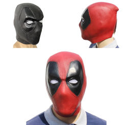 Cosplay Movie Character Superhero Black or Red Deadpool Funny Halloween Mask Full Face Carnival Party Mardi Gras Costume Props