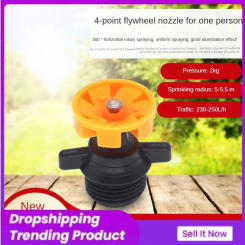 Irrigation Outer Wire 360° Rotation Ation Watering System Watering Sprinkler Male Thread Plastic Garden Tools Watering Nozzle