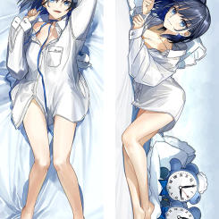 Anime Vtuber Ouro Kronii Dakimakura Pillow Case Otaku Waifu Bedding Hugging Body Throw 2-sided Print Pillow Cover