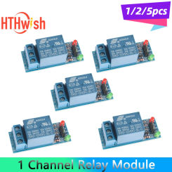 1/2/5pcs 1 Channel Relay Module 12V 1 way low level trigger interface Board Shield  For PIC AVR DSP ARM MCU for Arduino