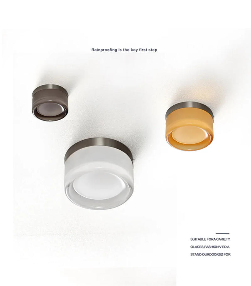 Description Picture 6 of itemModern LED Wall Lamp Living Room Amber Jelly Decor Wall Sconces Corridor Study Dining Room Home Decoration Smokey Grey Fixture