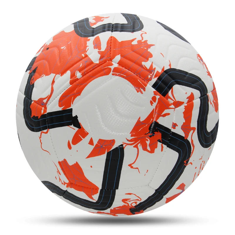 Description Picture 2 of itemSoccer Balls Standard Size 5 Machine-Stitched Ball PU Material Sports League Outdoor Match Football Training Ball Futbol Voetbal