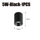 5W-Black-1PC