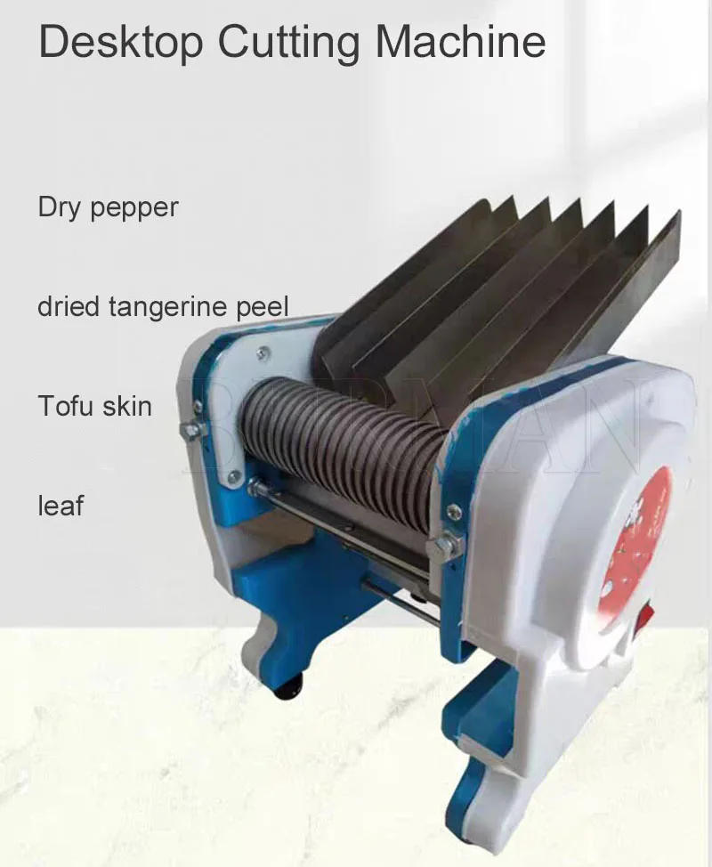 Description Picture 2 of itemCommercial Dried Chili Shredder Electric Tobacco Cutting Machine Small Food Shredder Processing 110V 220V