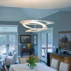 LED Modern Ceiling Pendant Lights Minimalist Design Home Decor Art Deco Home Applicant Indoor Lighting Lamps For Dining Room