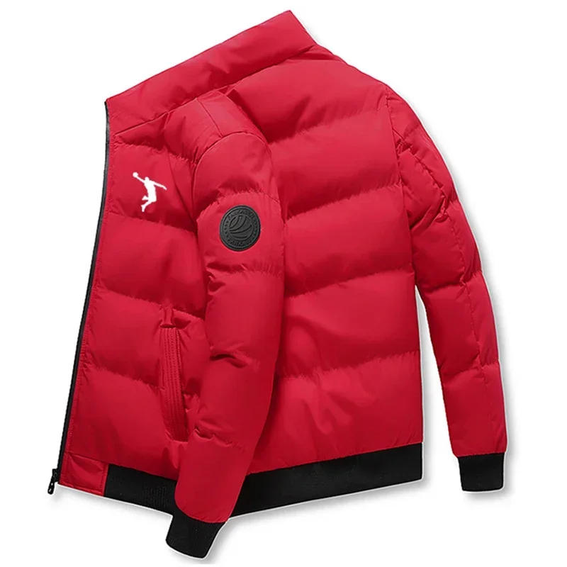 Description Picture 3 of item2024 Men Winter Casual Thick Warm Waterproof Cotton Jacket Parkas Men Autumn New Outwear Windproof Hat Hooded Parkas Jacket Men