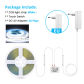 White With EU Plug