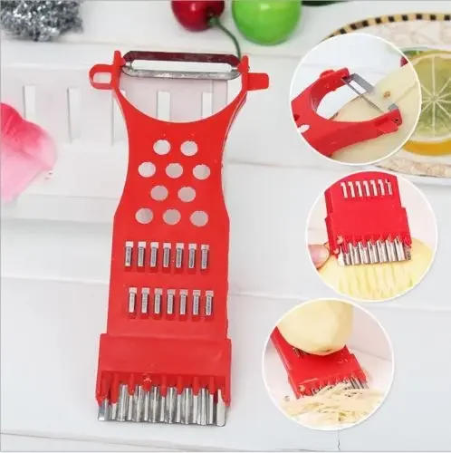 Description Picture 2 of itemStainless Steel Slicer Potato Cucumber Vegetable Shredders Cutter Kitchen Vegetable Tools Hot Sales