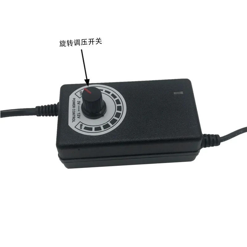 Description Picture 3 of item3-12V2a Adjustable Voltage Power Supply Adjustable Speed Power Supply DC LED Dimming Power Supply Adapter