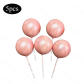 5pcs rose gold