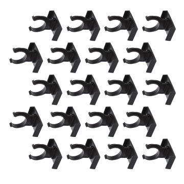 Cabinet Leveler Leg Toe Kick Clips, 20PCS Kitchen Kick Adjustable Desk Legss Kick skirting Board Trims Bracket Hanger