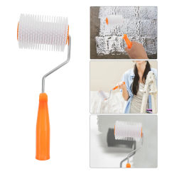 Self-leveling Cement Power Tool Spiked Flooring Roller Emulsion Graffiti Paint Brush Plastic Bubble Remove Defoaming Masonry