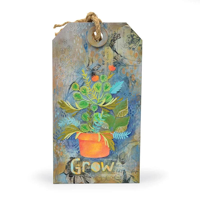 Description Picture 5 of item2023 New Flowers Pots Metal Cutting Dies and Spring Plants Die Cut Scrapbooking For Crafts Card Paper Making No Stamps Sets