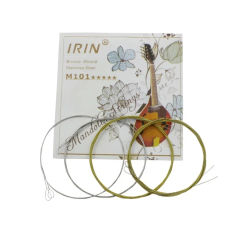 8Pcs M100/M101 Mandolin String Set Silver-plated G D A E Tone Strings Mandolin Instrument Accessories