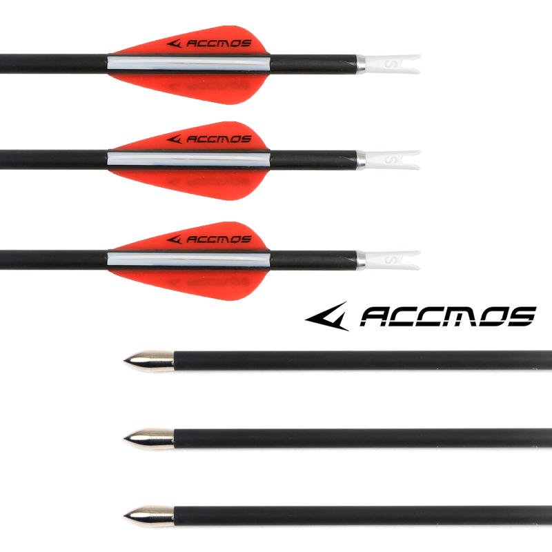 Description Picture 5 of item12pcs Pure Carbon Arrow ID 4.2mm Spine 250/1500 Archery Bow Shooting Hunting Practice Arrow
