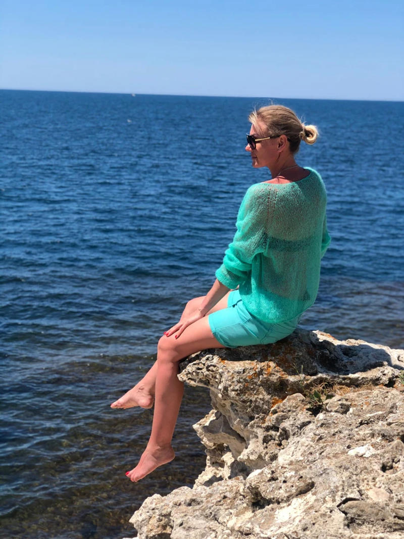 Description Picture 5 of itemTPRPYN 1Pc 50g Mohair Silk Yarn for knitting Thin Crochet yarn Wool lana knit Yarn Acrylic Plush puffy fluff line thread