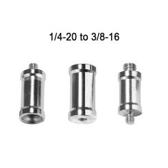 1/4-20 to 3/8-16 Flash Bracket Conversion Screw Photography Camera Tripod Accessories 1/4 3/8 Live Streaming Bracket Adapter