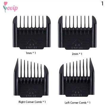 4Pcs/set Cutting Guide Comb Hairdressing Tool Set Professional Limit Comb Hair Trimmer Shaver