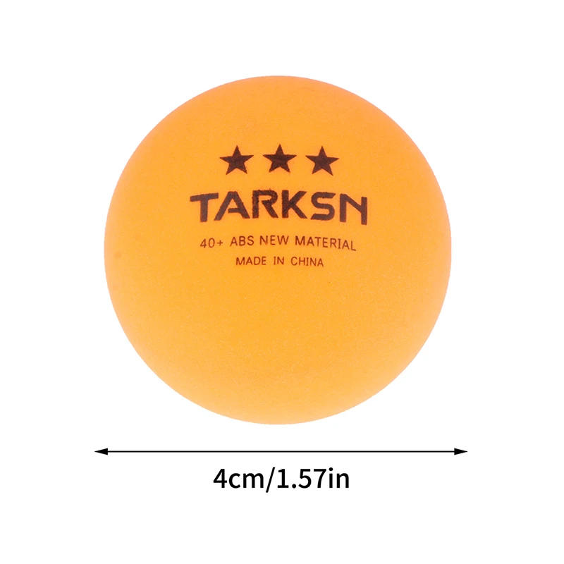 Description Picture 6 of item10 Pcs New Material ABS 40+ Yellow White Color Ping Pong Balls Professional Table Tennis Training Balls 3 Star