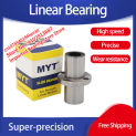 CHINA MYT Linear bearing middle guide circular flange anti rust LMFM50LAUU LMFM60LAUU LMFM80LAUU