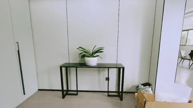 Description Picture 4 of itemItalian Console Tables Minimalist Corridor Decoration Entryway Tables Home Furniture Living Room Luxury End View Table k