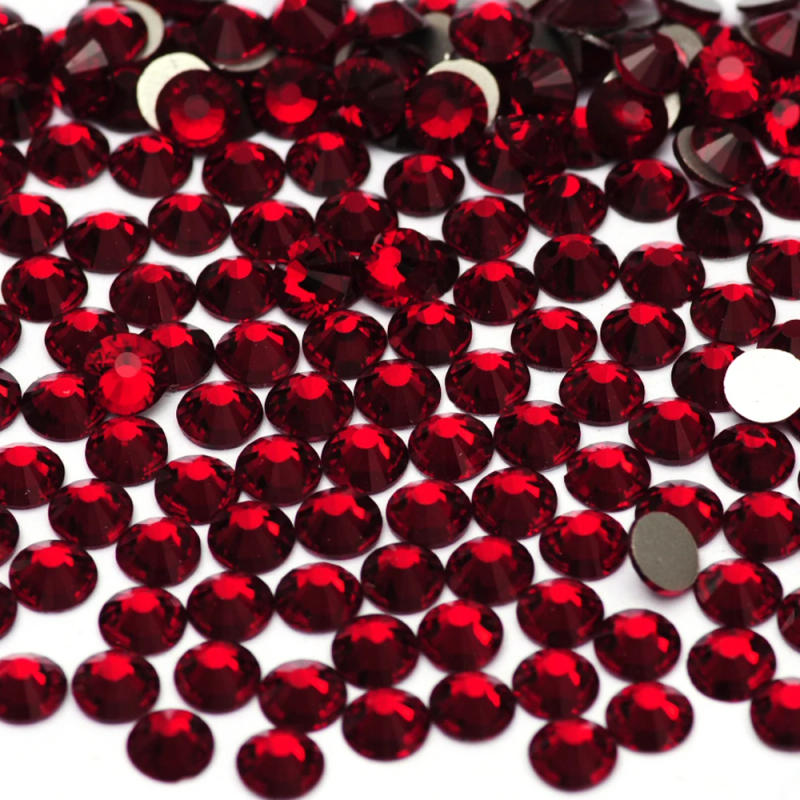 Description Picture 4 of item2000NOHF Small Size Beauty Glass Crystal Colorful Decorations Flatback Crafts Making Accessories Rhinestones For Dress/Nail Art