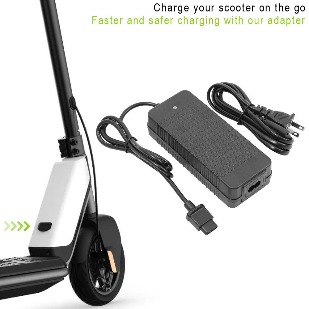 Description Picture 6 of item53.5V 2A Electric Scooter Battery Charger for NIU KQi1 Pro/Sport & KQi2 Pro/ KQi3 Pro/Sport/ Max Chargeing Power Adapter Parts