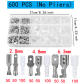 600pcs No Pliers