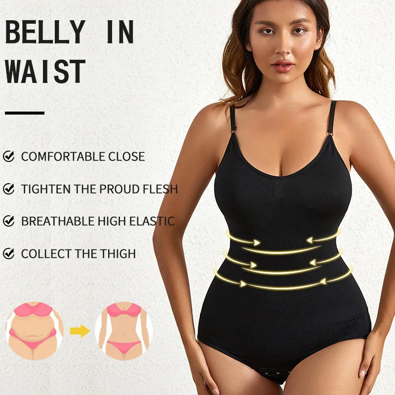 Description Picture 5 of itemBody Shaper Bodysuit Shapewear Women Tummy Control Shapping Hip Lifter Corset Thigh Slimmer Reductive Slimming Underwear