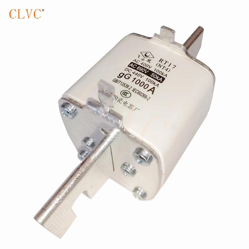 Description Picture 5 of itemFuse link NT4 NH4 RT17-700A 800A 1000A 125A AC690V 50KA DC440V 100KA HRC Low Voltage fuse core