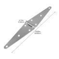 2 Pcs Door Hinge Shed Gate Kit for Wooden Fence Hinges Heavy Duty Strong Strap Barrier Barn Fences