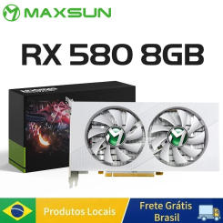 MAXSUN AMD Radeon RX580 8G Graphics Card GDDR5 Video Card HDMI DP DVI PCIE3.0x16 Gaming GPU RX 580 Cards Computer components