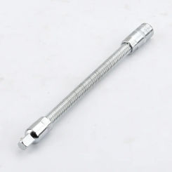1/4" Flexible Socket Extension 150mm Ratchet Wrench Sockets Bar Bit Sockets Auto Tools