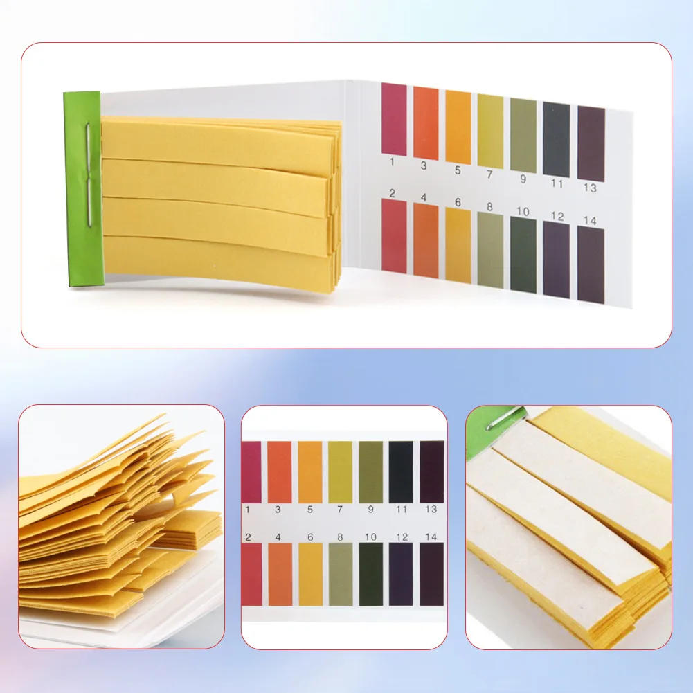 Description Picture 3 of item80 Strips/pack PH Test Strips Full PH Meter PH Controller 1-14st Indicator Litmus Tester Paper Water Soilsting Kit Factory