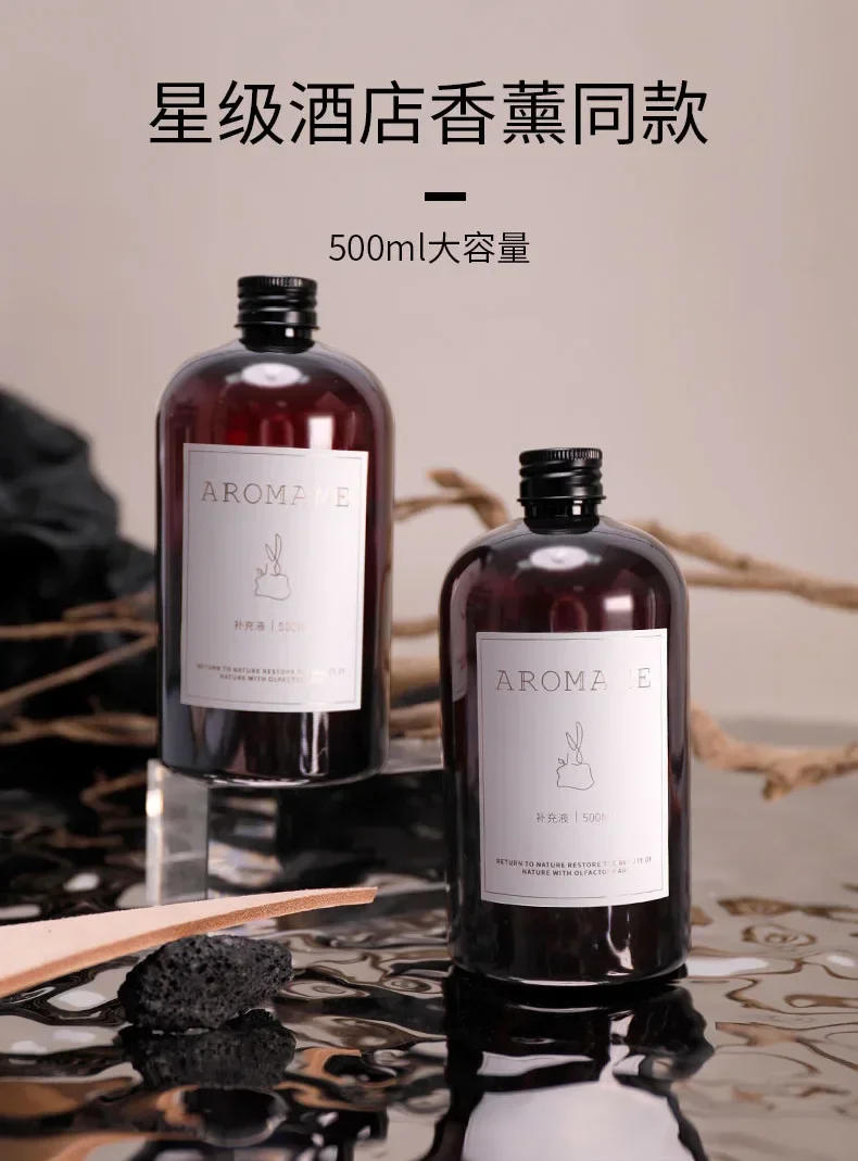 Description Picture 3 of item500ml Burj Al Arab Reed Diffuser Oils Hilton Shangri-La Hotel Lasting Fragrance Aromatherapy Replacement Essential Oils for Home