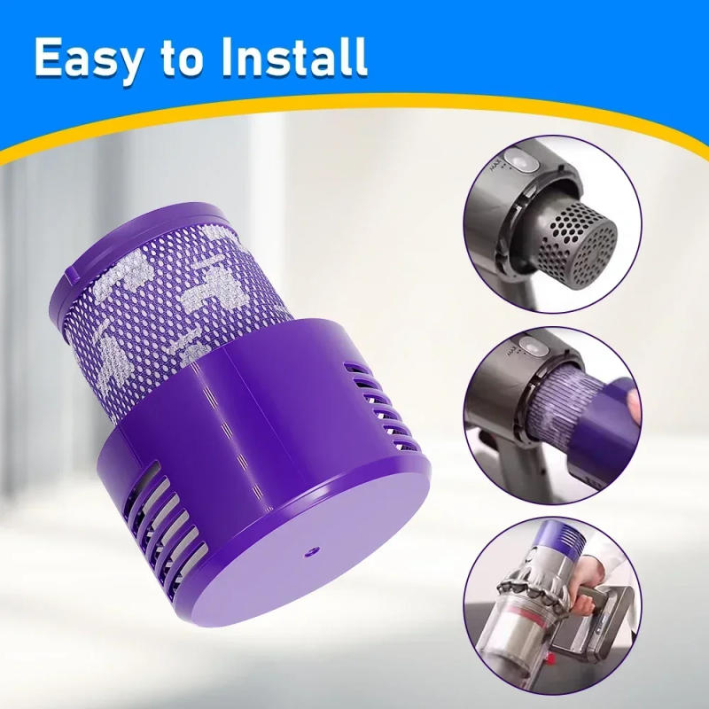 Description Picture 6 of itemWashable Hepa Post FilterFor Dyson V10 SV12 Robot Vacuum Cleaner Accessories Washable Filter Replacement Cleaning Spare Parts