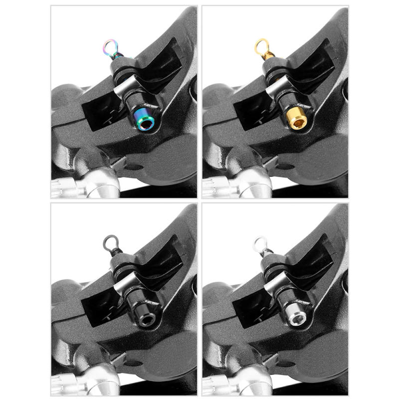 Description Picture 6 of itemBicycle Hydraulic Disc Brake Pad Bolts Circlip Retainer Pin Lightweight Titanium Alloy Cycling Bike Accessories