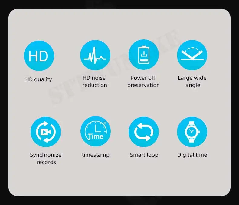 Description Picture 3 of itemMini Camera Smart Watch Voice video Recorder 1080P HD DV Professional digital Wireless Cam for Business/Home/Office/Sport