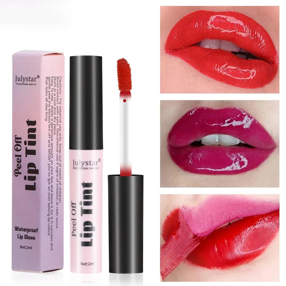 Description Picture 3 of itemMatte Lip Liner Peel Off Tattoo Lipgloss Waterproof Velvet Lip Tint Red Brown Not Easy Fade Lip Stain Outline Contour Cosmetic