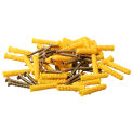 Secure Your Wall Hanging Projects 40Pcs Stainless Steel Expansion Screws and Wall Anchors Set for Drywall Installation