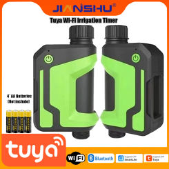 Jianshu Tuya Smart Watering System Blutooth Wifi Watering Timer Irrigation Garden Watering system Smart Life App Sprinkler Timer