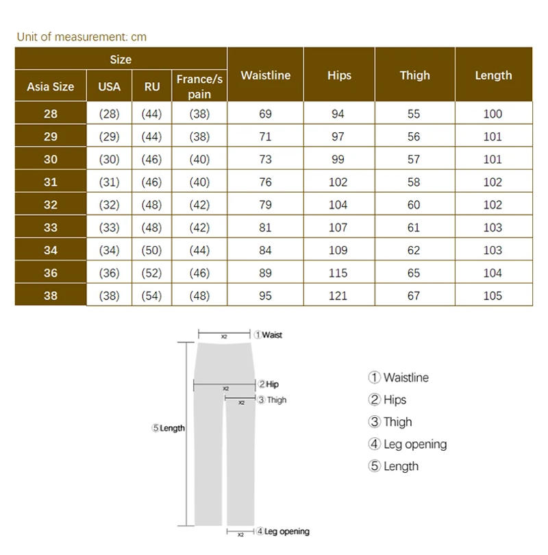 Description Picture 2 of itemBusiness Men Pants Spring Autumn Korea Cotton Comfortable Elastic Plaid Casual Fashion Trousers Male Clothing Suit Pant