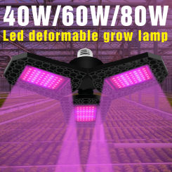 E27 220V LED Plant Grow Light Bulb Full Spectrum Indoor Hydroponic Flower Seed Greenhouse Vegetable Cultivation Growth Lamp 110V