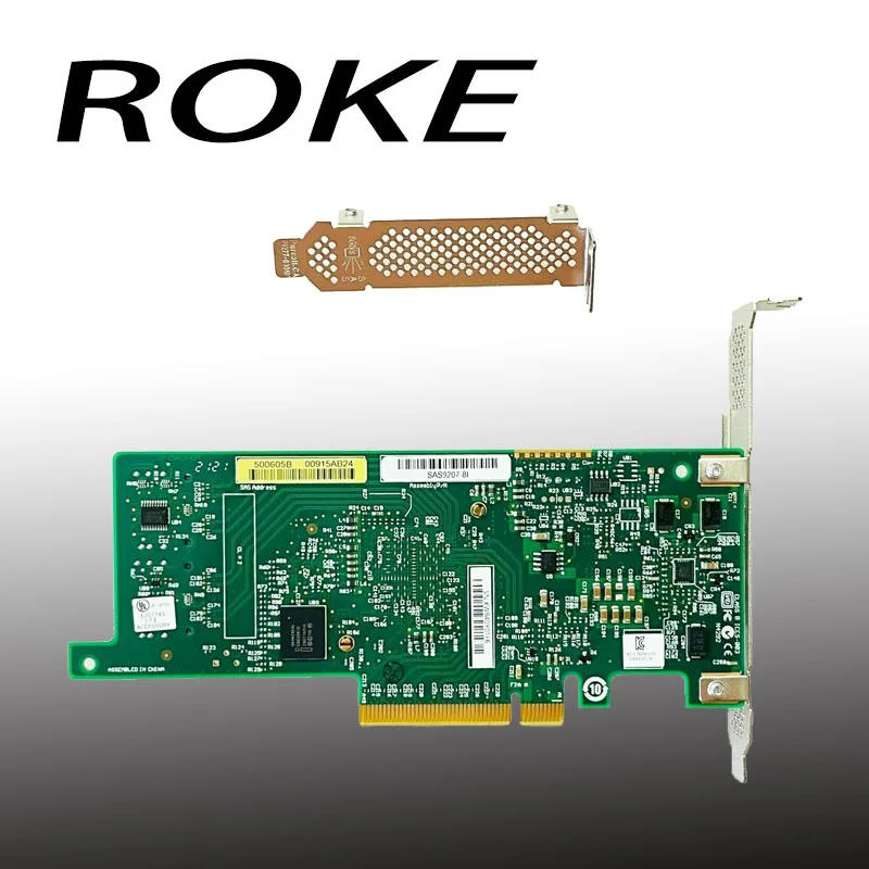 Description Picture 5 of itemLSI 9207-8i 6Gbs SAS HBA P20 IT Mode For ZFS FreeNAS unRAID +2* 8087 SATA Cable