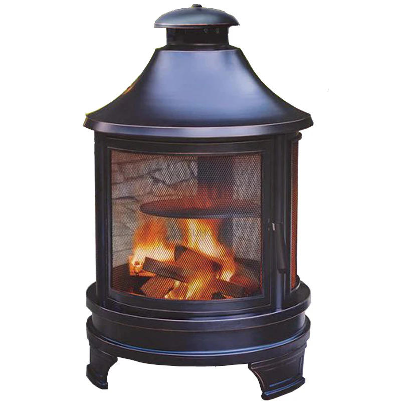 Description Picture 5 of itemCourtyard Garden Iron Fire Pit For Outdoor Heater Household Winter Charcoal Brazier Creative Outdoor Barbecue Charcoal Brazier