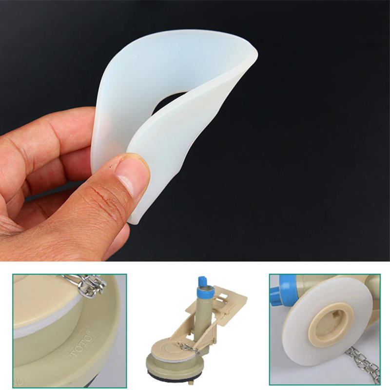Description Picture 6 of item1Pcs Clear Silicon Flush Valve Washer Seal Diaphragm For Replacement Flush Valve Seal Washer Gasket Toilet Tank Part