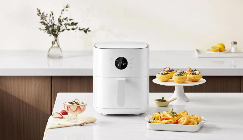 Description Picture 2 of itemXIAOMI MIJIA Air Fryer 4.5L Multifunctional Household Low Oil And Light Fat Fryer Intelligent NTC Precise Temperature Control