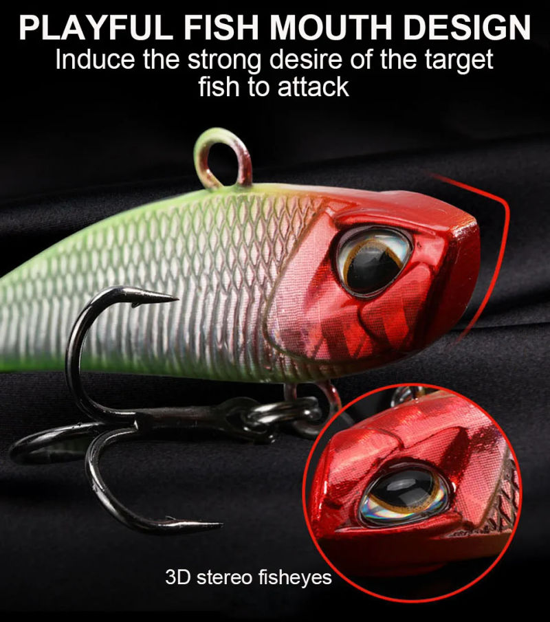 Description Picture 6 of itemWALK FISH 7g 11g 15g 21g Spinner Bait Metal VIB Fishing Lure Rotating Tail Vibration Sequins Japan Wobbler Trolling Bait Pesca