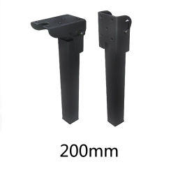 DIY Furniture Hardware Replace Accessories Metal Chairs Invisible Table Leg Sofa Bed Support Folding Durable Cabinet Feet